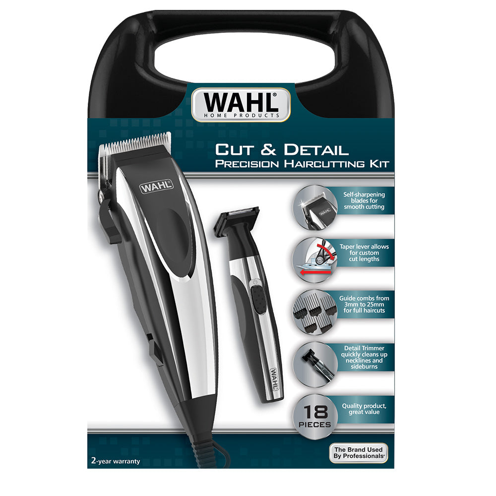Cortadora De Cabello Y Afeitador Wahl 18 Piezas 09243-6218
