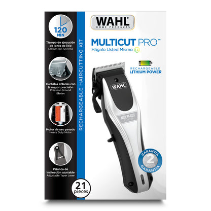 Combo multi-cut inalambrica + cortadora de cabello easy cut Wahl