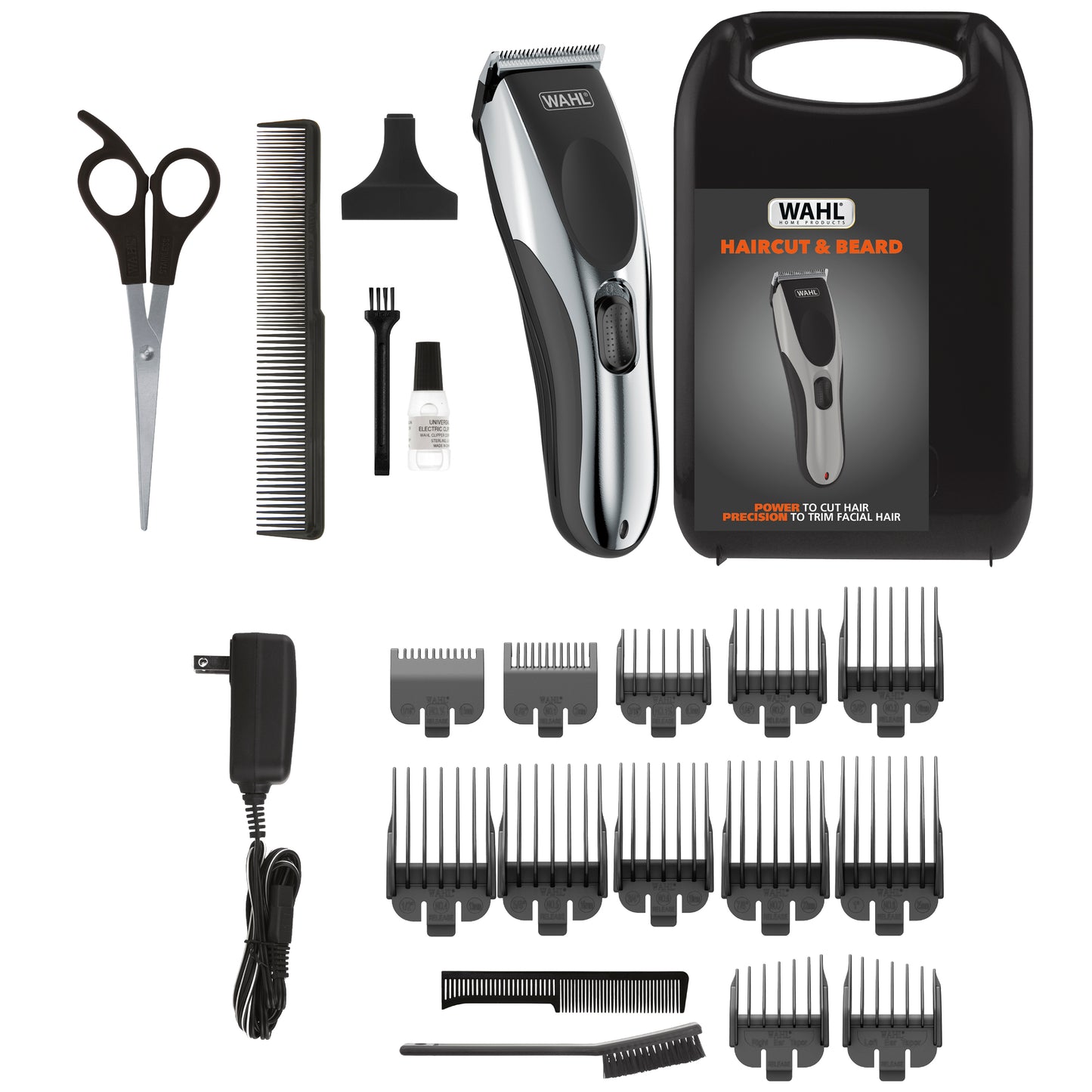Combo depiladora facial corporal dama 09865-2908 + cortadora de cabello y barba haircut beard 3024610 wahl